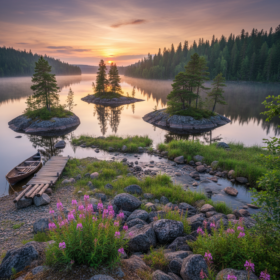 Красивые места в Карелии